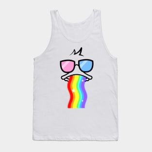 Puking rainbows Tank Top